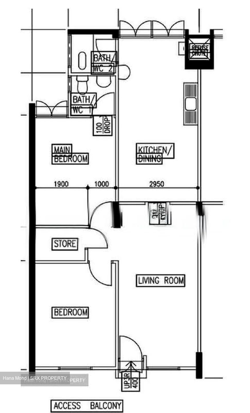 Blk 330 Clementi Avenue 2 (Clementi), HDB 3 Rooms #605394651
